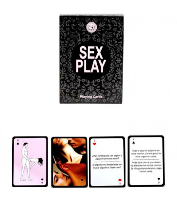 SEX PLAY - PLAYING CARDS- ESPAÑOL - PORTUGUES