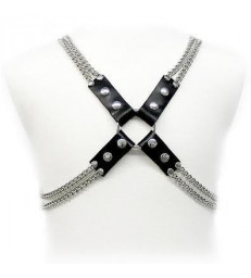 LEATHER BODY CHAIN HARNESS