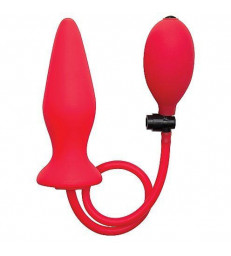 OUCH PLUG SILICONA INFLABLE ROJO
