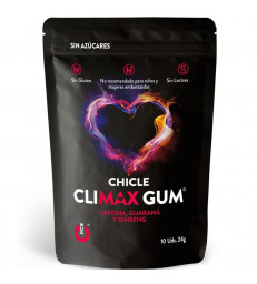 WUG GUM CHICLE CLIMAX 10 UDS